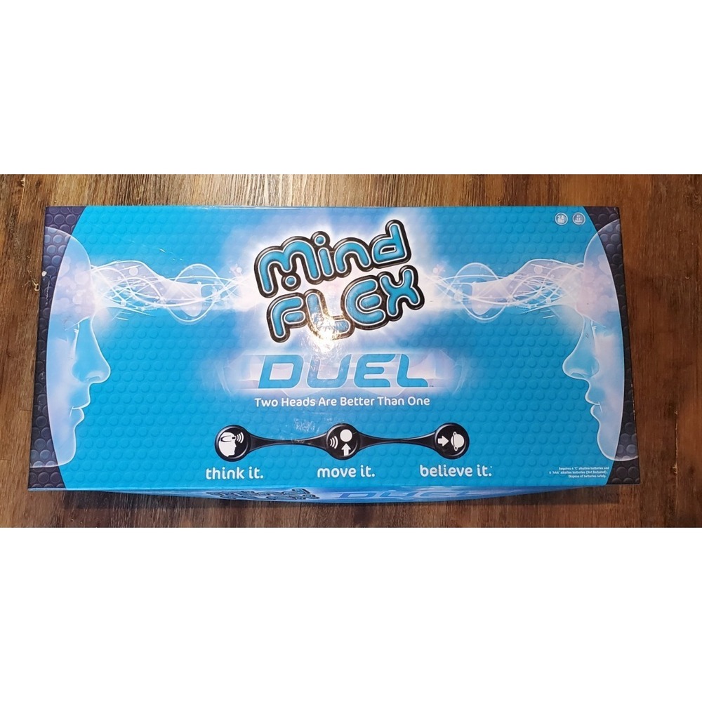 Mattel Mindflex Duel Game - Headsets, Game, Accessories -WORKING - READ